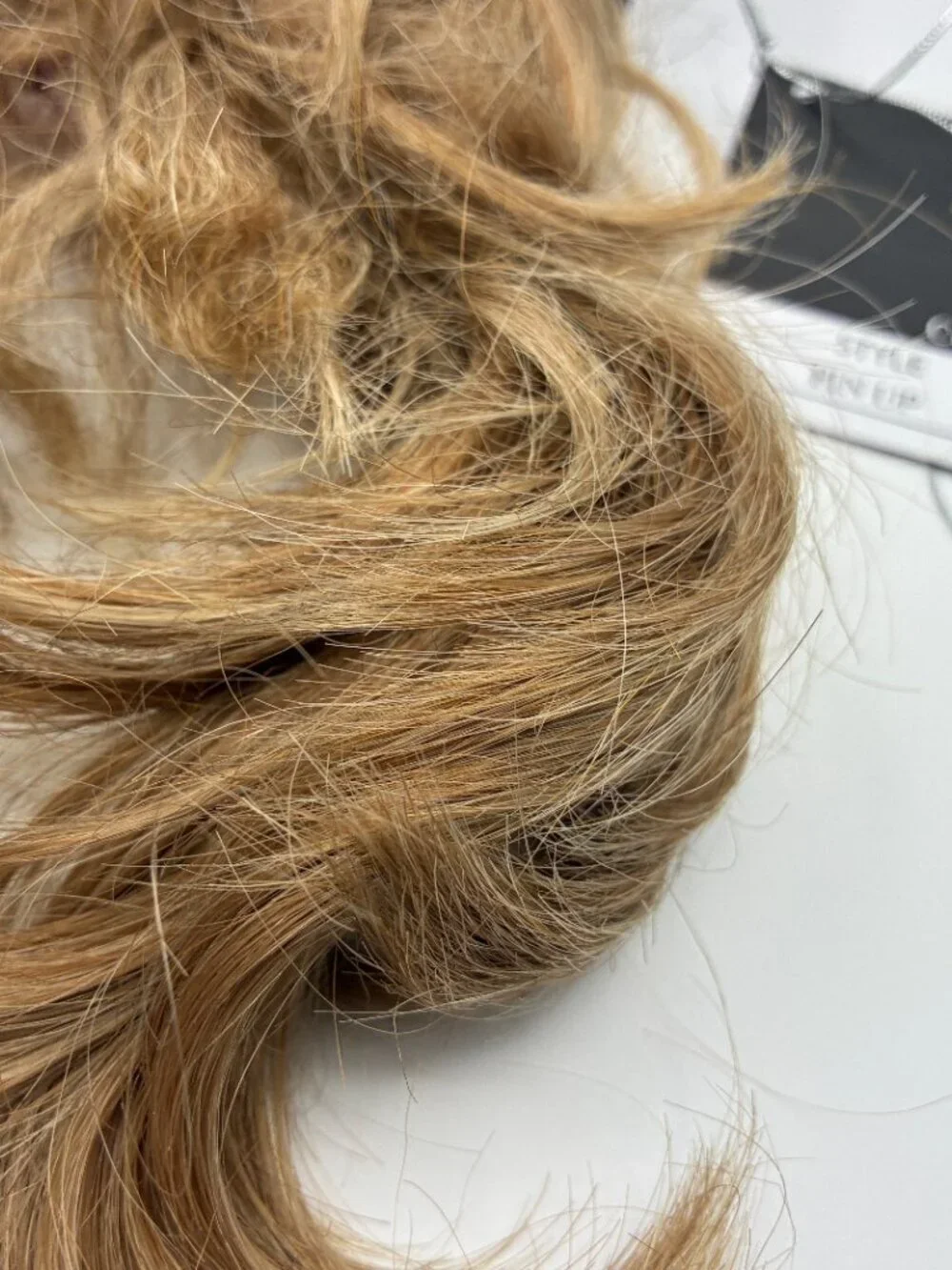 Tony of Beverly Lot of 2 Wigs Malibu Blonde Snappy Clip Ponytail Bun